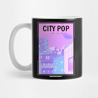 1980s Pastel Vaporwave City Pop Mug